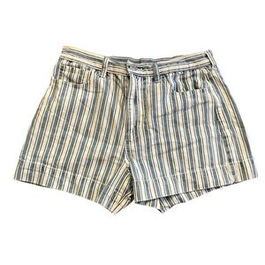 American Eagle Striped Mom Short - Size 8